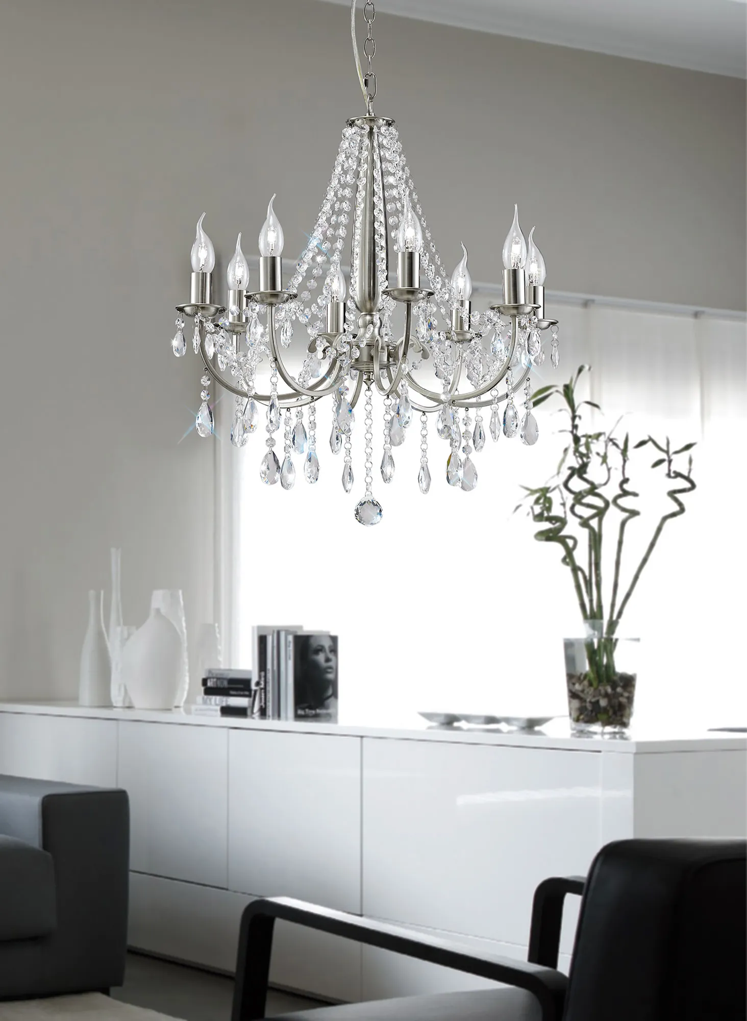 Kyra Crystal Ceiling Lights Diyas Multi Arm Crystal Fittings Kyra Crystal Ceiling Lights Diyas Multi Arm Crystal Fittings